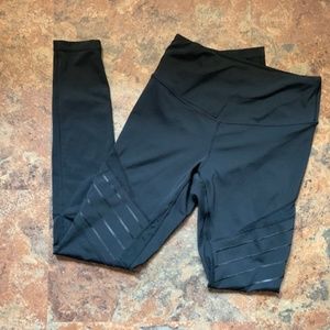Zella Mesh Black Leggings
